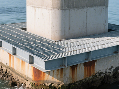 橋墩鋼格柵板圖片3