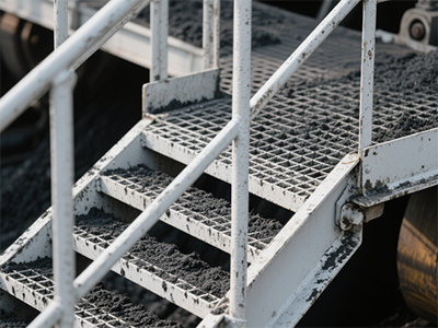洗煤廠鋼格柵板圖片3