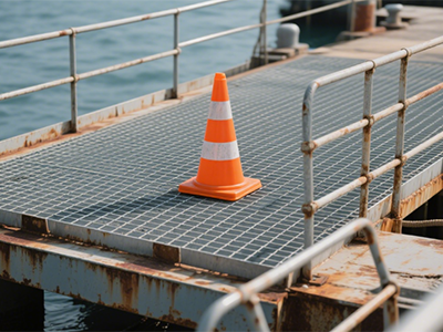 碼頭鋼格柵板圖片2