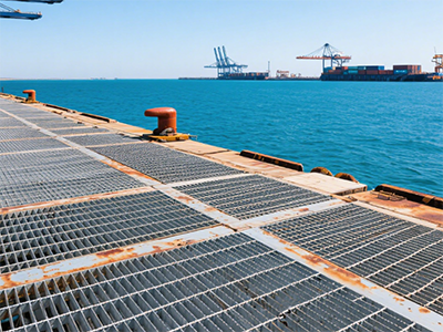 碼頭鋼格柵板圖片3